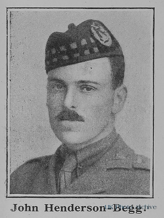 Henderson-Begg J Captain 4th Gordon Highlanders