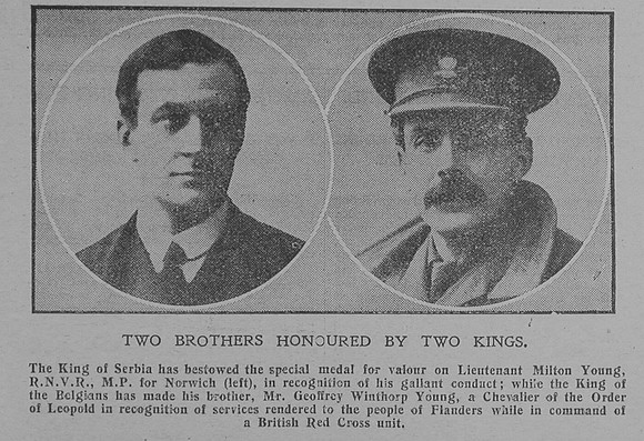 Young M Lt Royal Naval Volunteer Reserve Graphic 31.1.16