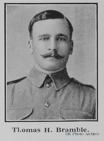 Bramble T H Pte 8166 2nd East Kent Regiment