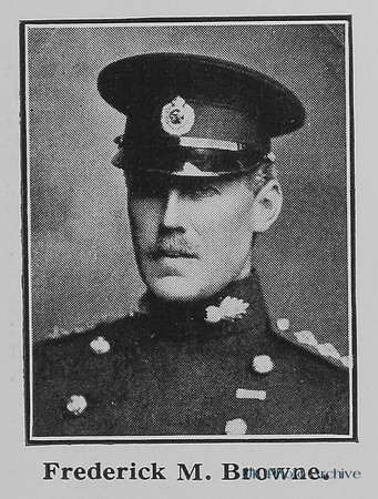 Browne F M Major DSO Royal Engineers
