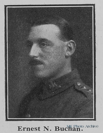 Buchan E B Major DSO 1st Manchester Regiment