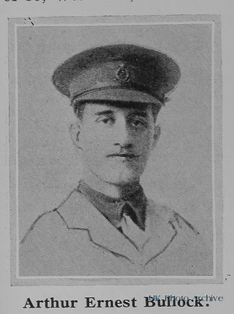 Bullock A E Captain Royal Army Medical Corps