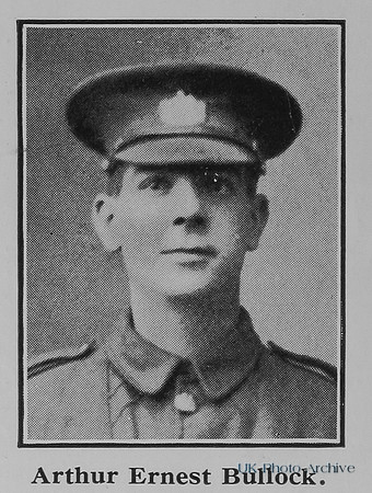 Bullock A E Pte 18299 13th Gloucestershire Regiment