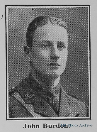 Burdon J Lt 1st Manchester Regiment