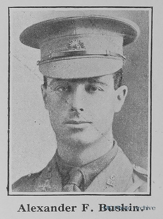 Buskin A F 2nd Lt 6th Australian Light Horse