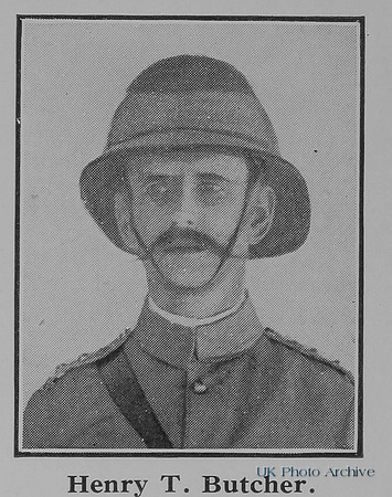 Butcher H T Col Royal Field Artillery