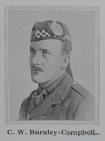 Burnley-Campbell C W 2nd Lt 1st Argyll And Sutherland Highlanders