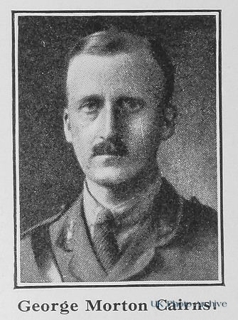 Cairns G M 2nd Lt 6th Black Watch