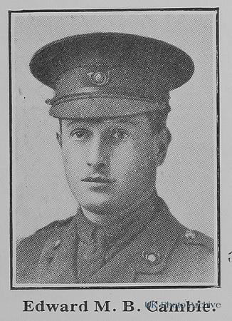 Cambie E M B Lt 9th Kings Own Yorkshire Light Infantry