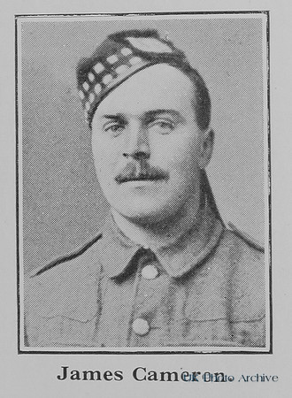 Cameron J L/Cpl 3030 7th (Deeside Highland Battalion) Gordon Highlanders
