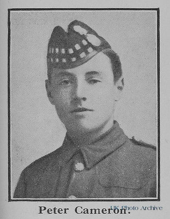 Cameron P L/Cpl 11224 6th Royal Scots Fusiliers