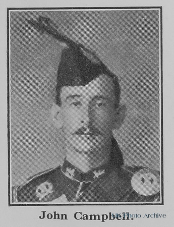 Campbell J Sergt 10716 2nd Gordon Highlanders