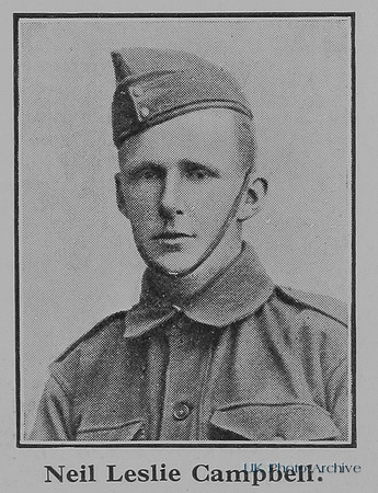 Campbell N L 2nd Lt 5th Royal Scots
