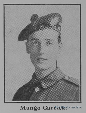 Carrick M Pte 2306 6th Highland Light Infantry