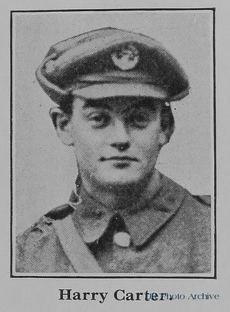 Carter H Pte 14382 14th Hampshire Regiment