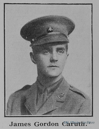 Caruth J G 2nd Lt 5th Royal Irish Rifles