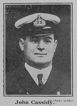 Cassidy J Chief Gunner HMS Russell Royal Navy