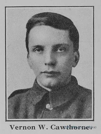 Cawthorne V W Pte 3562 5th York And Lancaster Regiment