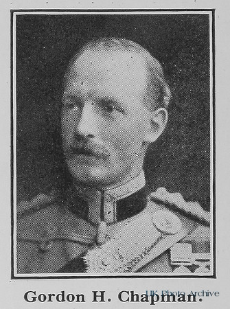 Chapman G H Captain Indian Army