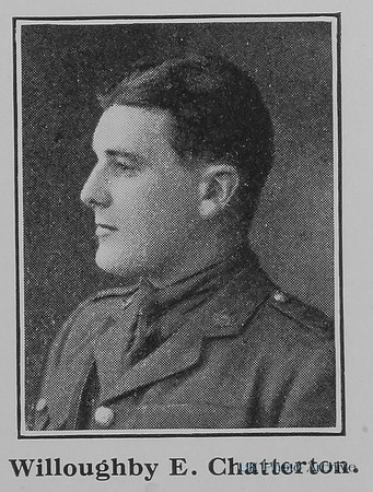 Chatterton W E Lt 3rd Canadian Infantry