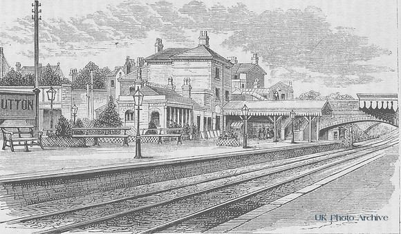 Sutton Station 1880