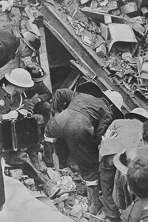 After The Night Of The 11th Jan 1941 Searching For Survivors