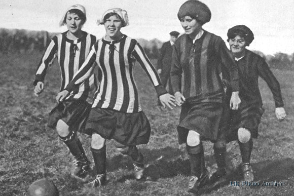 A Woman Munition Workers Football Team