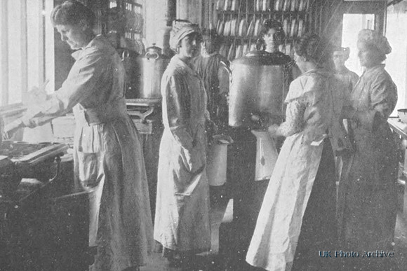 In The Kitchens At A Munitions Factory