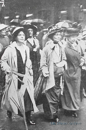 Mrs Pankhurst On The Womens March 21st July 1915