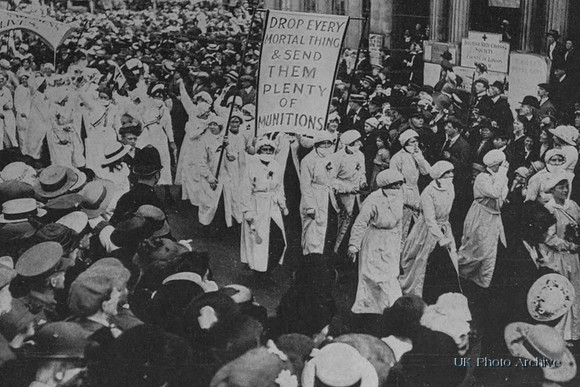 Munititon Workers In The Womens War Procession