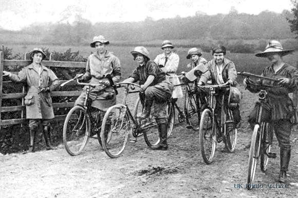 Women Foresters On The Way To Work