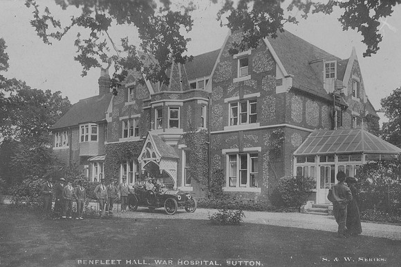 Benfleet Hall War Hospital Sutton