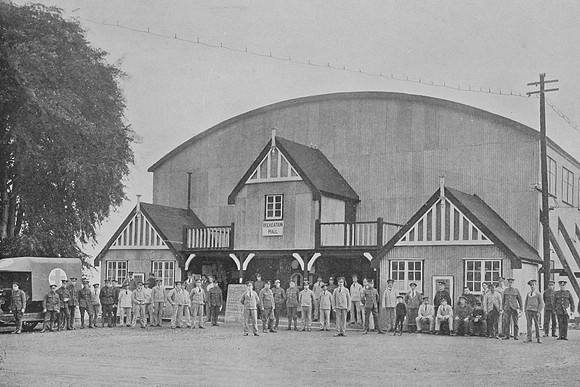 The Recreation Hall Woodcote Park Camp