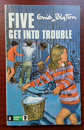 Book 8 Five Get Into Trouble 1976 Printing Of 1968 Edition Paperback