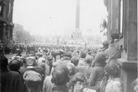 Trafalgar Square On The Queen's Coronation 2nd June 1953