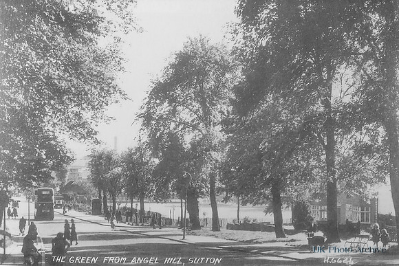 Sutton Green From Angel Hill Sutton