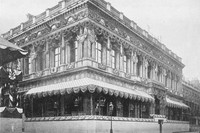 The Conservative Club London Decorated For The Queens Jubilee 1897