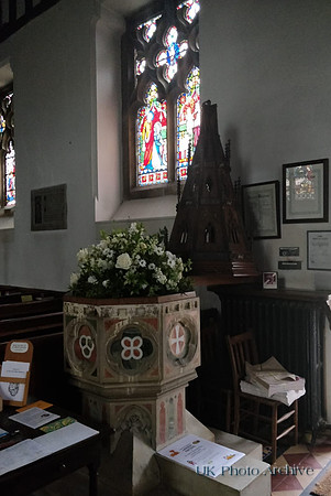 St Mary's Church Buckland Font