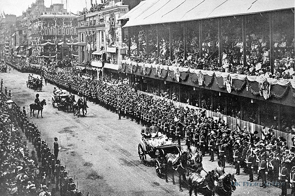 The Princesses In Pall Mall Queens Jubilee 22nd Jun 1897