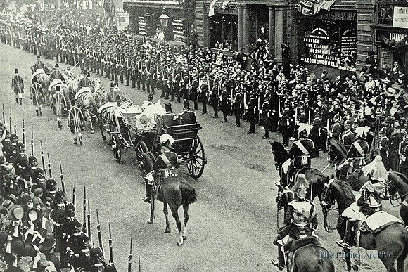 The Queens Carriage In Pall Mall Queen Jubilee 22nd Jun 1897
