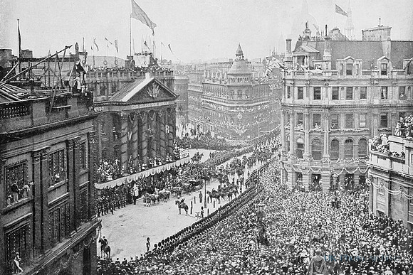 The Queens Jubilee At The Mansion House London 22nd Jun 1897