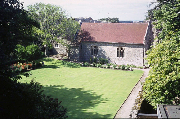 The Chapel At Carisbrook Castle Isle Of Wight 1969