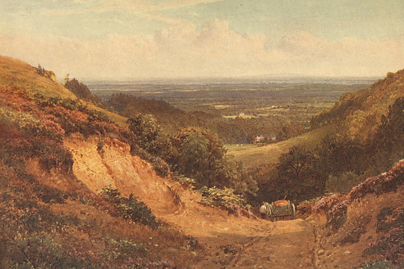 The Gravel Pit Above Gomshall Surrey 1906