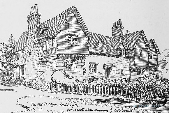 The Old Post Office Beddington c.1908