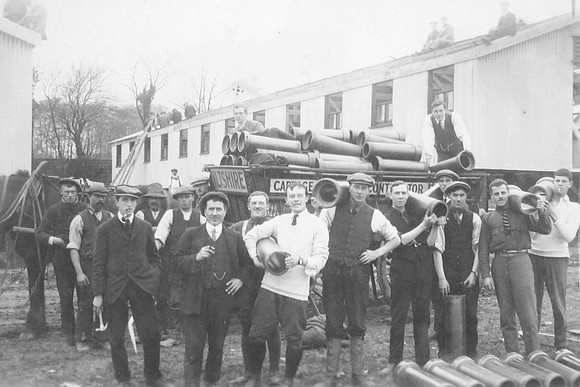 The 21st Royal Fusiliers (4th Public School Battalion) at Woodcote Camp Epsom 1914