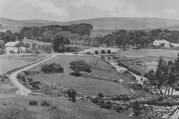 Post Bridge Dartmoor 1920s