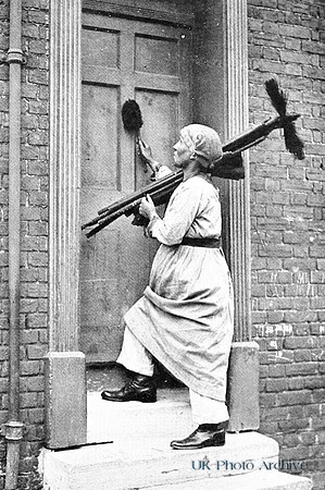 A Woman Chimney Sweep