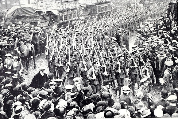 New Recruits At Commercial Road London