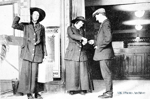 Women Railway Officials On The Underground
