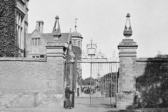 The Garden Gate Charlecote Warwickshire 1903